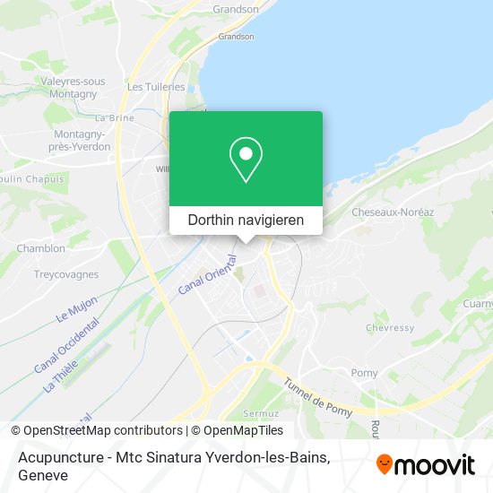 Acupuncture - Mtc Sinatura Yverdon-les-Bains Karte