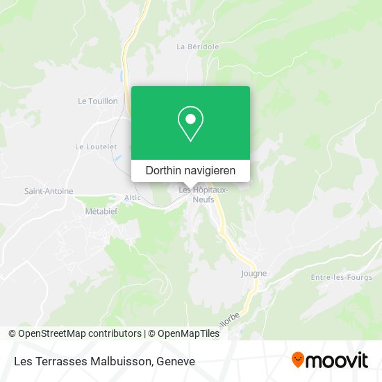 Les Terrasses Malbuisson Karte