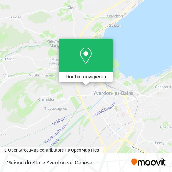 Maison du Store Yverdon sa Karte