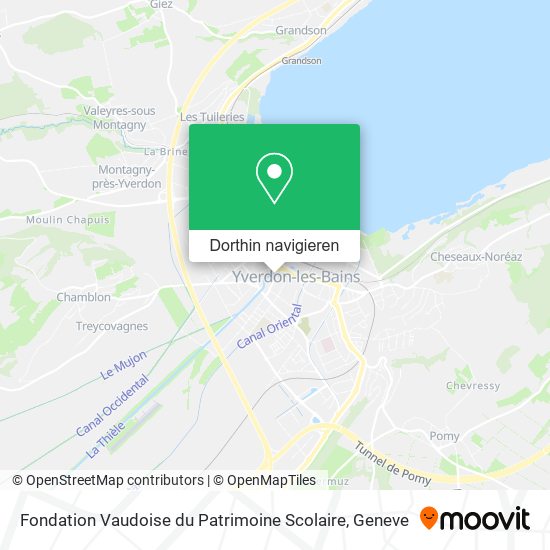Fondation Vaudoise du Patrimoine Scolaire Karte
