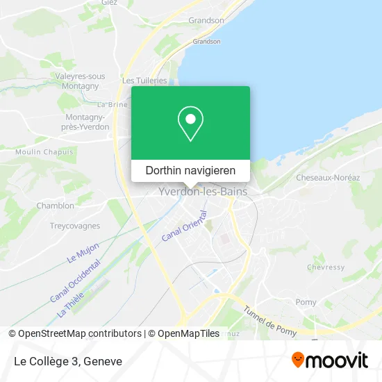Le Collège 3 Karte
