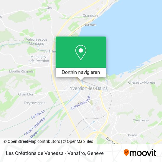 Les Créations de Vanessa - Vanafro Karte
