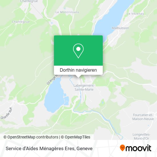 Service d'Aides Ménagères Eres Karte