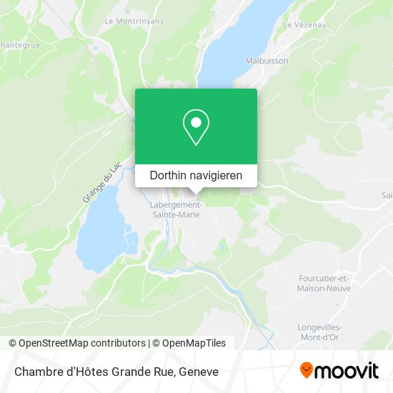 Chambre d'Hôtes Grande Rue Karte