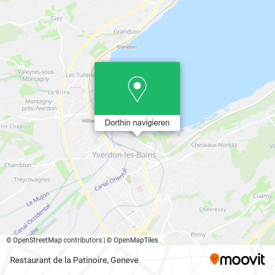Restaurant de la Patinoire Karte