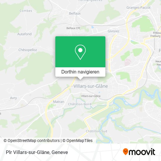 Plr Villars-sur-Glâne Karte