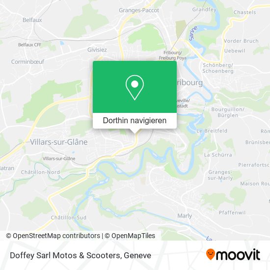 Doffey Sarl Motos & Scooters Karte