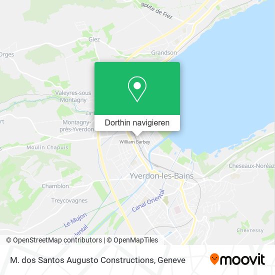 M. dos Santos Augusto Constructions Karte