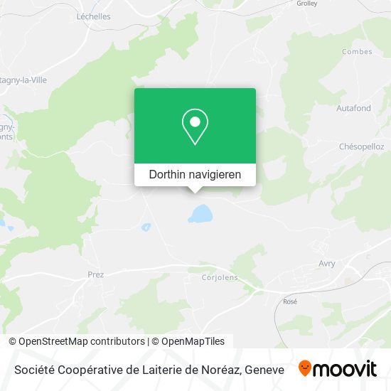 Société Coopérative de Laiterie de Noréaz Karte