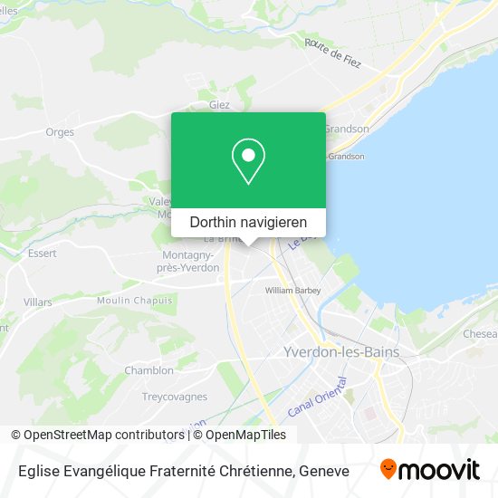 Eglise Evangélique Fraternité Chrétienne Karte