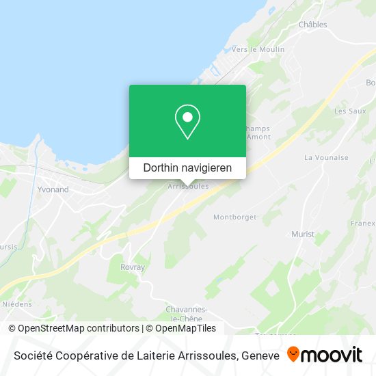 Société Coopérative de Laiterie Arrissoules Karte