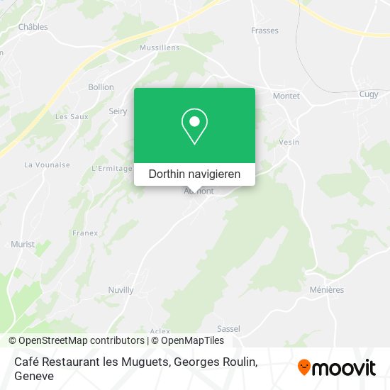 Café Restaurant les Muguets, Georges Roulin Karte