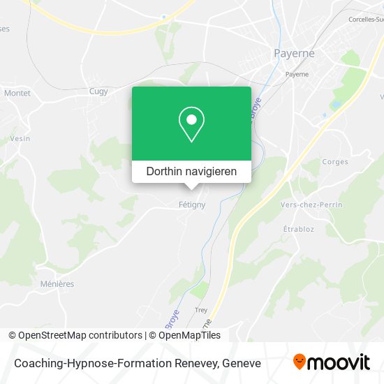 Coaching-Hypnose-Formation Renevey Karte