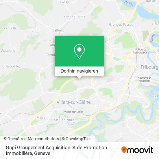 Gapi Groupement Acquisition et de Promotion Immobilière Karte