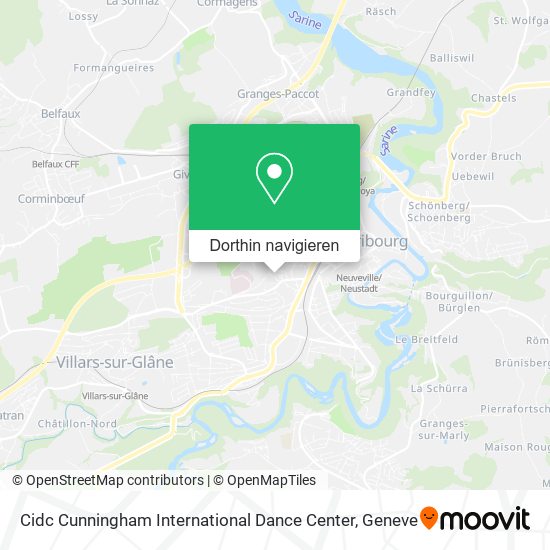 Cidc Cunningham International Dance Center Karte