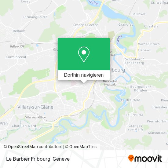 Le Barbier Fribourg Karte