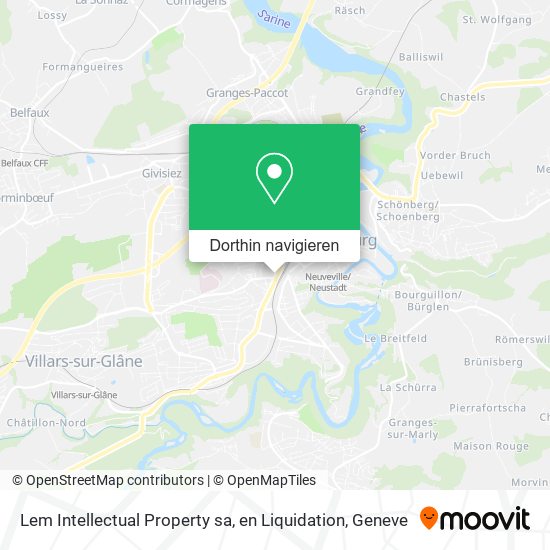 Lem Intellectual Property sa, en Liquidation Karte