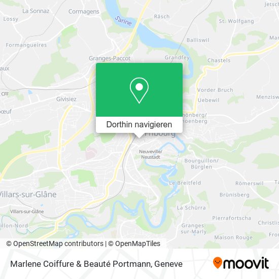 Marlene Coiffure & Beauté Portmann Karte