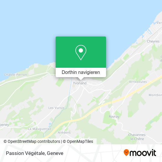 Passion Végétale Karte