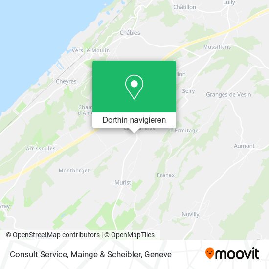 Consult Service, Mainge & Scheibler Karte