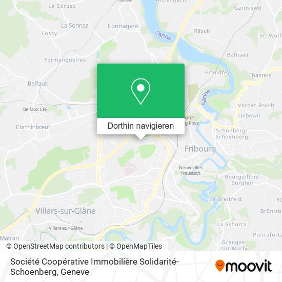 Société Coopérative Immobilière Solidarité-Schoenberg Karte