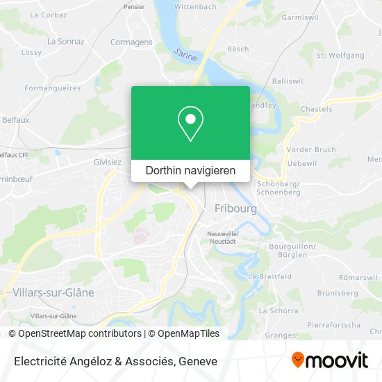 Electricité Angéloz & Associés Karte