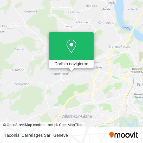 Iaconisi Carrelages Sàrl Karte