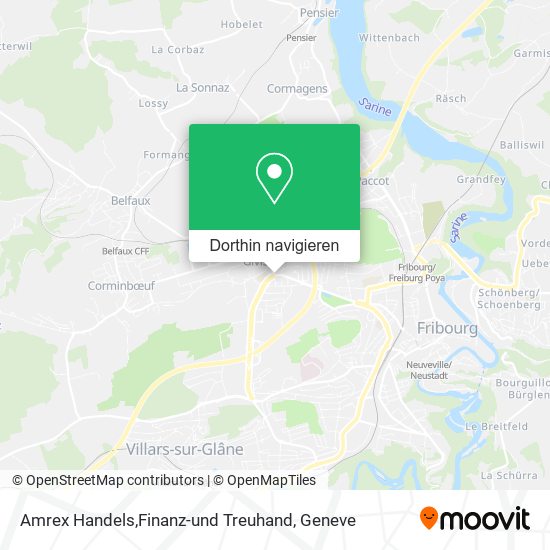 Amrex Handels,Finanz-und Treuhand Karte