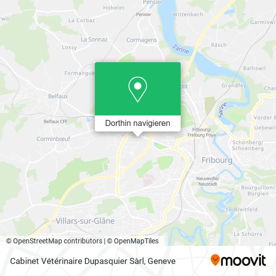 Cabinet Vétérinaire Dupasquier Sàrl Karte