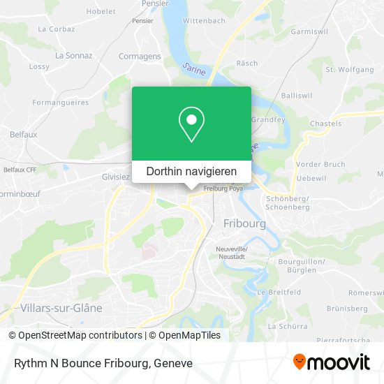 Rythm N Bounce Fribourg Karte