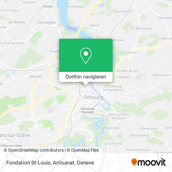 Fondation St-Louis, Artisanat Karte