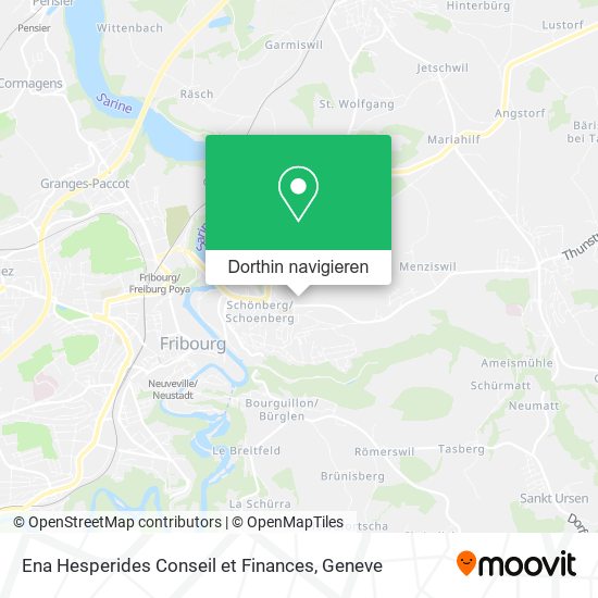Ena Hesperides Conseil et Finances Karte