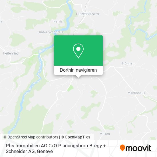 Pbs Immobilien AG C / O Planungsbüro Bregy + Schneider AG Karte