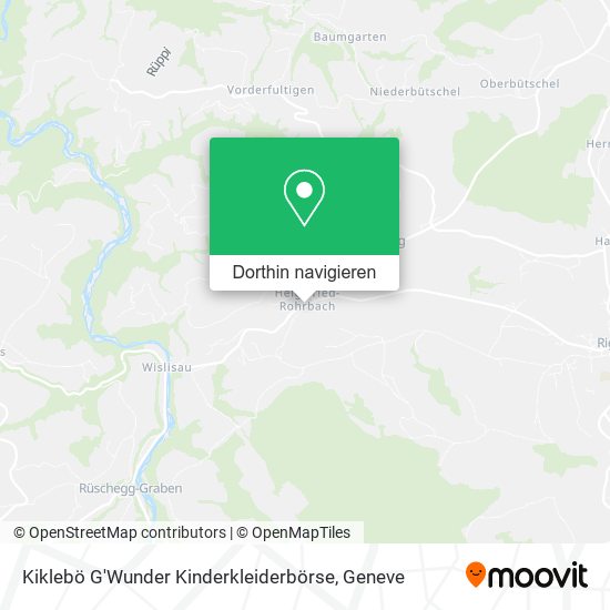 Kiklebö G'Wunder Kinderkleiderbörse Karte