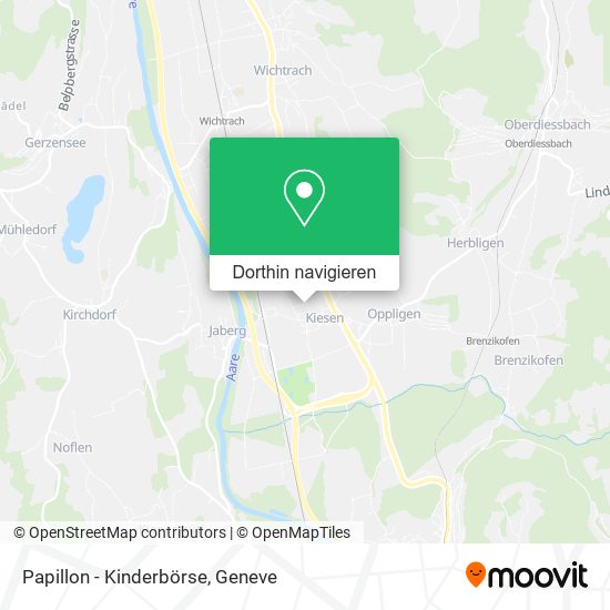 Papillon - Kinderbörse Karte