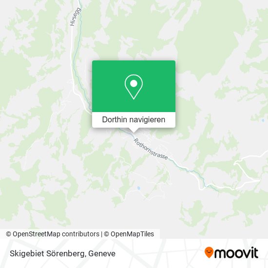 Skigebiet Sörenberg Karte