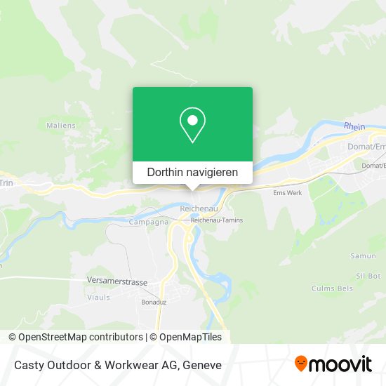 Casty Outdoor & Workwear AG Karte