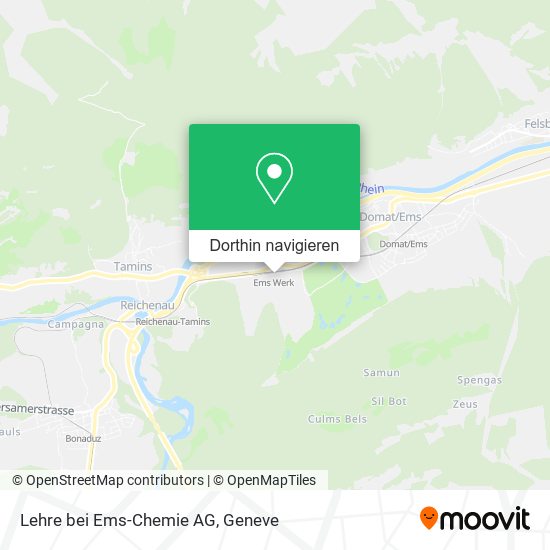 Lehre bei Ems-Chemie AG Karte