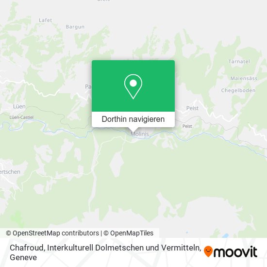 Chafroud, Interkulturell Dolmetschen und Vermitteln Karte