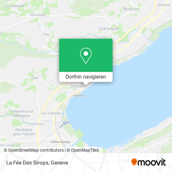 La Fée Des Sirops Karte