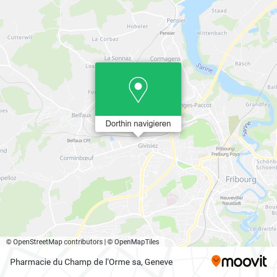 Pharmacie du Champ de l'Orme sa Karte