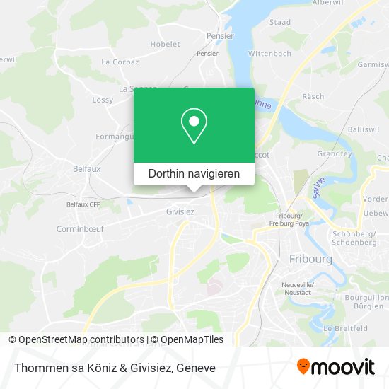 Thommen sa Köniz & Givisiez Karte