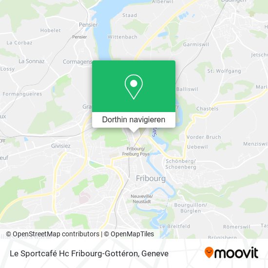 Le Sportcafé Hc Fribourg-Gottéron Karte