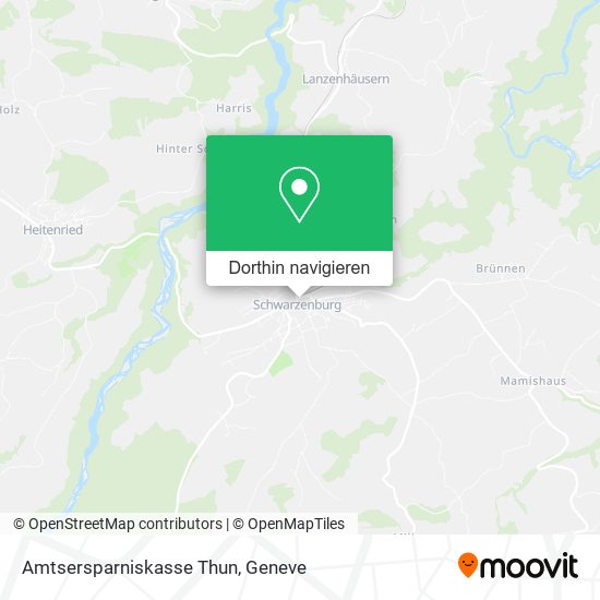 Amtsersparniskasse Thun Karte