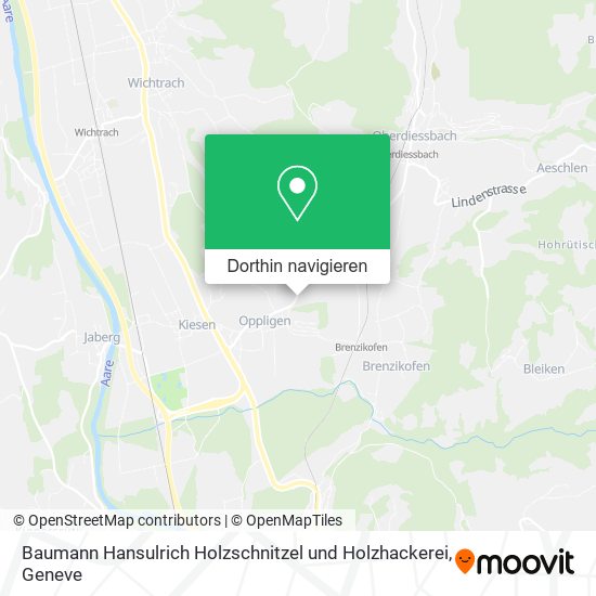 Baumann Hansulrich Holzschnitzel und Holzhackerei Karte