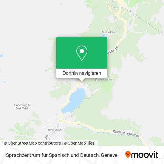 Sprachzentrum für Spanisch und Deutsch Karte