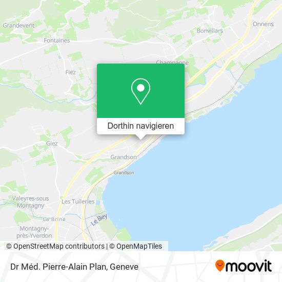 Dr Méd. Pierre-Alain Plan Karte