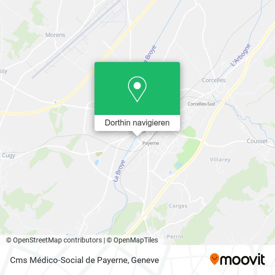 Cms Médico-Social de Payerne Karte