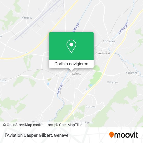 l'Aviation Casper Gilbert Karte