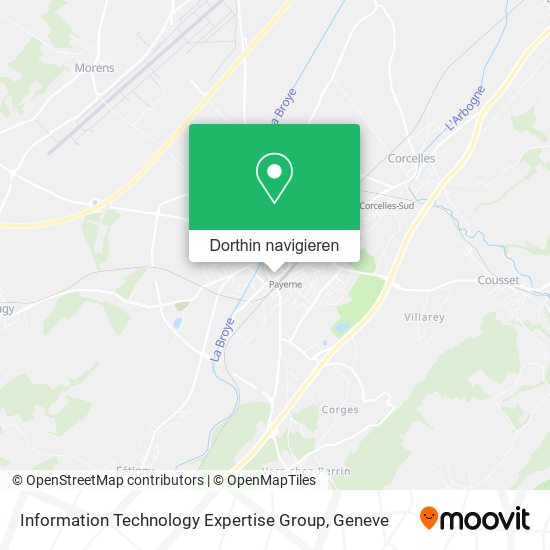 Information Technology Expertise Group Karte